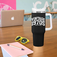 Vintage 1970s Limited Edition Tumbler With Handle Vintage Varsity Funny Cool 1970 Theme