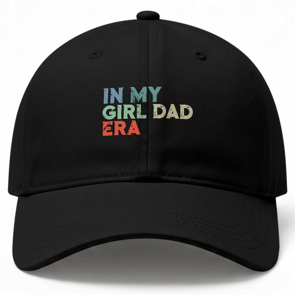 Funny In My Girl Dad Era Baseball Cap Fathers Day Presents From Daughter