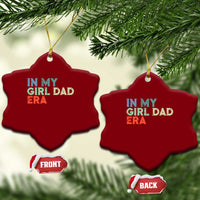 Funny In My Girl Dad Era Ceramic Ornament Fathers Day Presents From Daughter