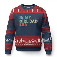 Funny In My Girl Dad Era Ugly Christmas Sweater Fathers Day Presents From Daughter