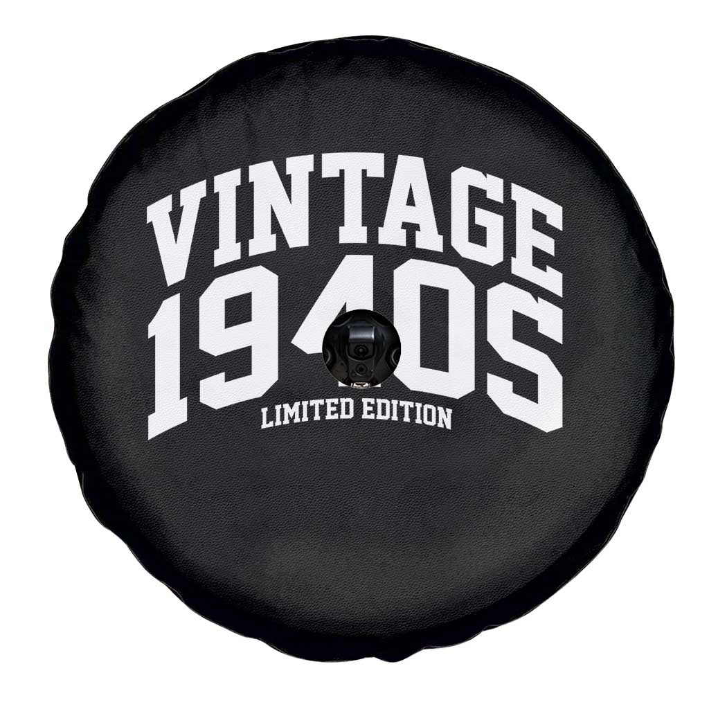 Vintage 1940s Limited Edition Spare Tire Cover Vintage Varsity Funny Cool 1940 Theme