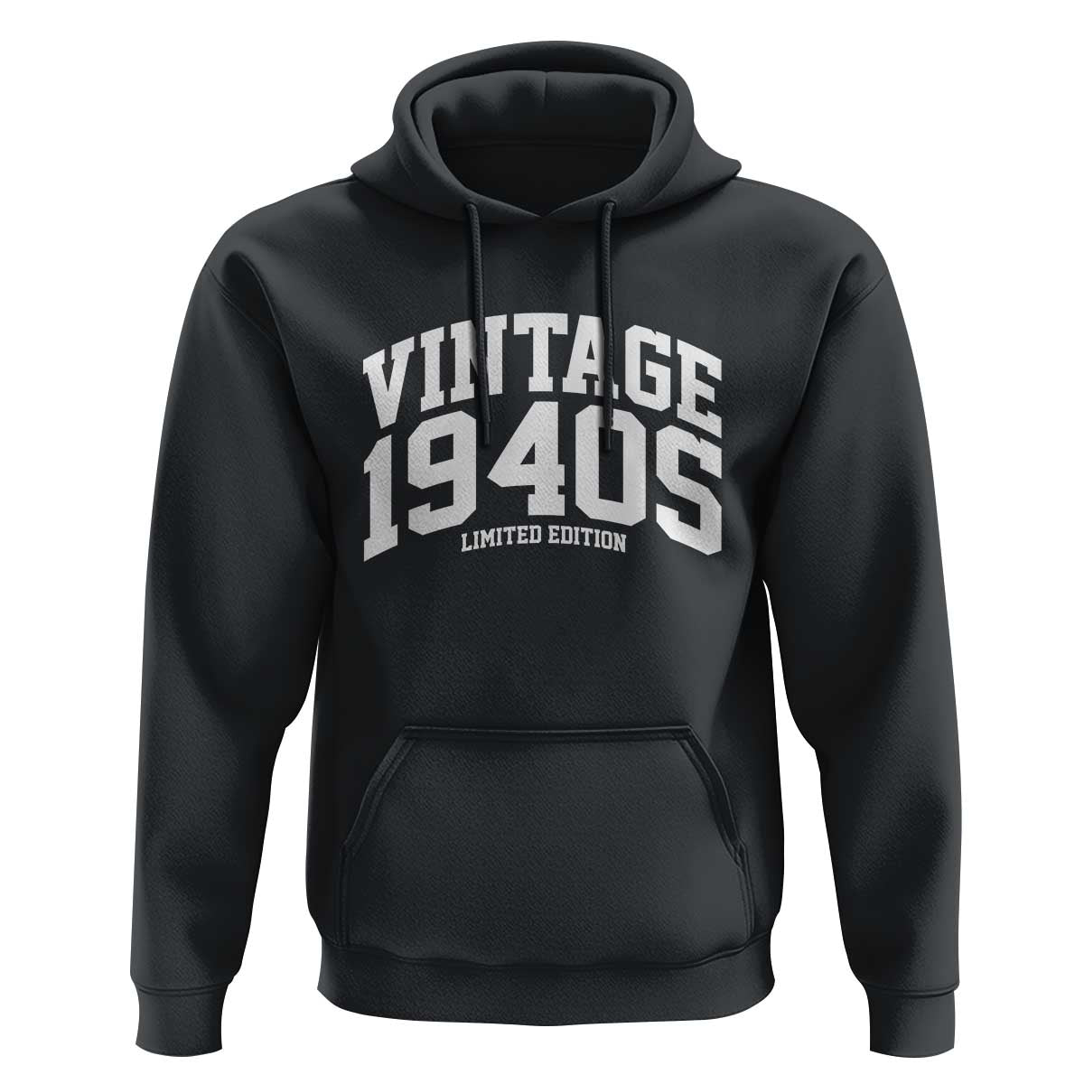 Vintage 1940s Limited Edition Hoodie Vintage Varsity Funny Cool 1940 Theme