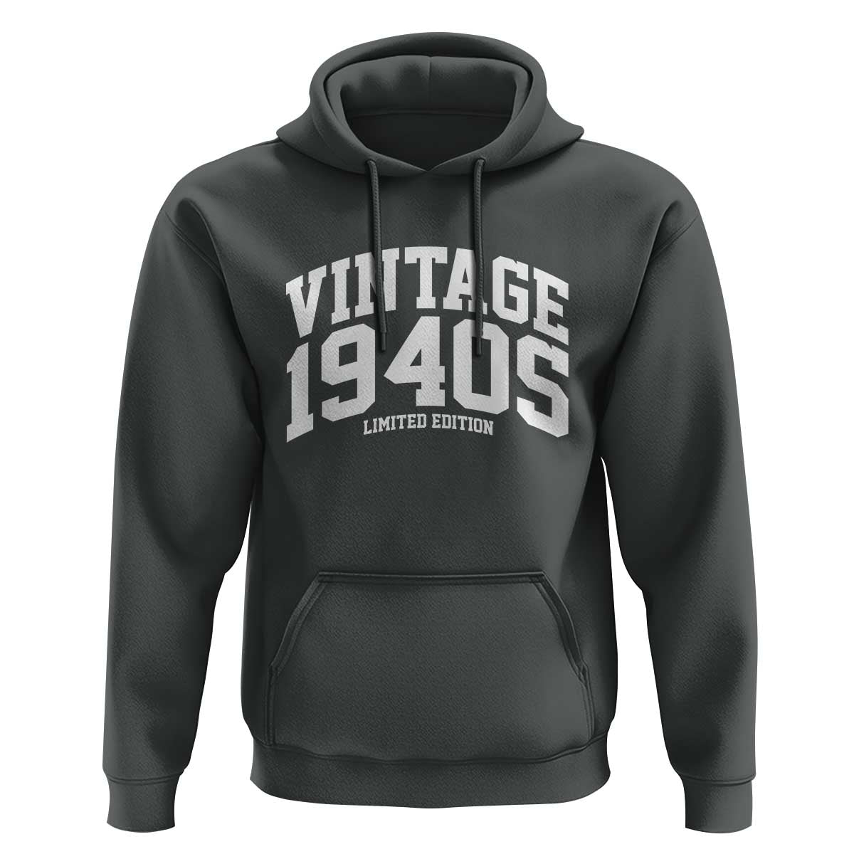 Vintage 1940s Limited Edition Hoodie Vintage Varsity Funny Cool 1940 Theme