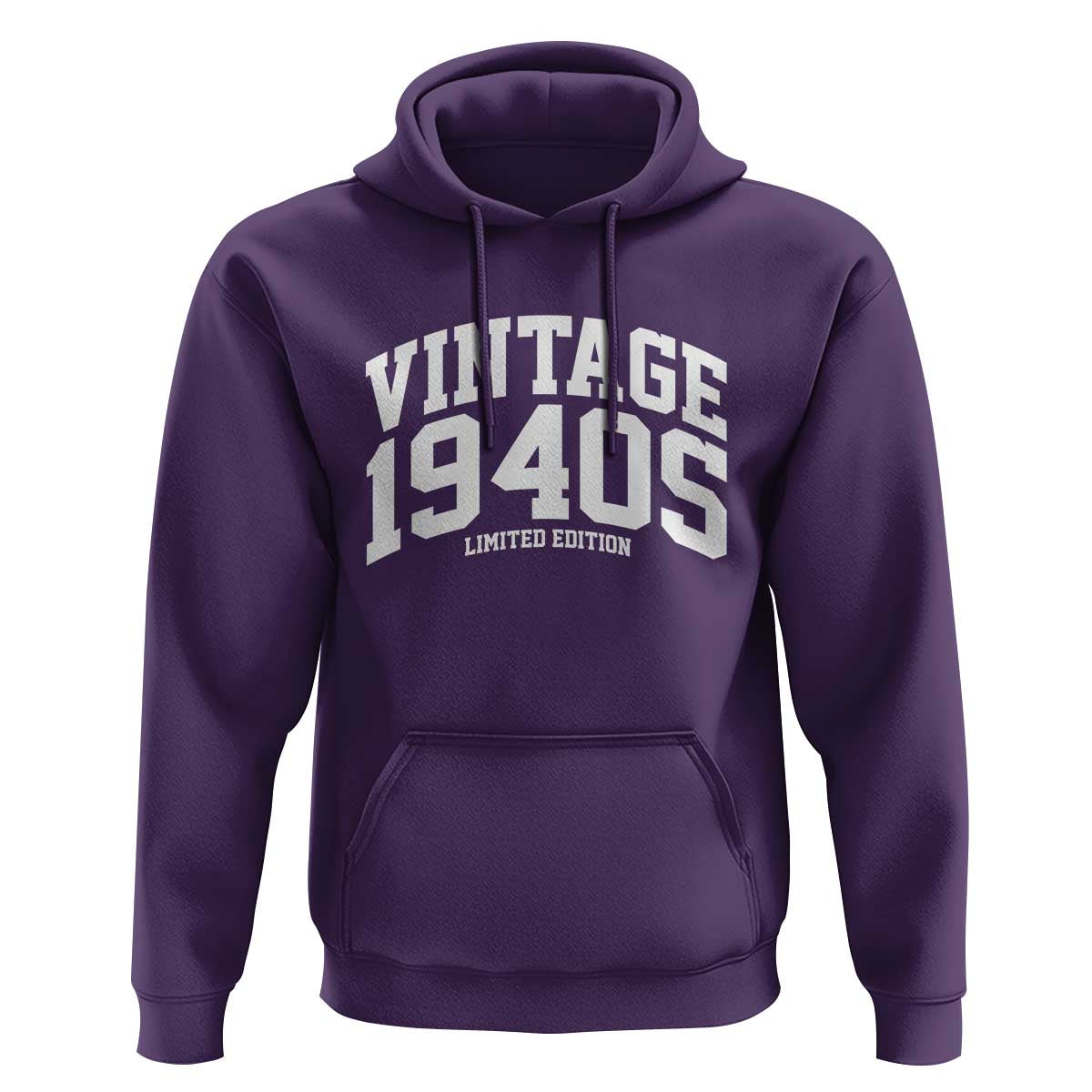 Vintage 1940s Limited Edition Hoodie Vintage Varsity Funny Cool 1940 Theme
