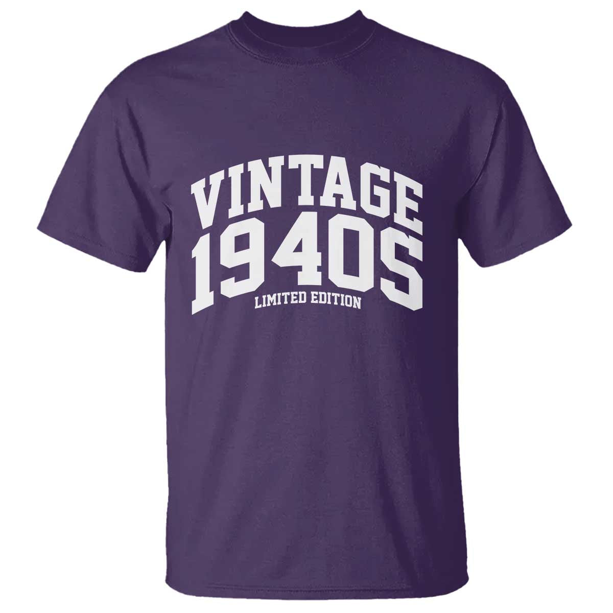 Vintage 1940s Limited Edition T Shirt Vintage Varsity Funny Cool 1940 Theme