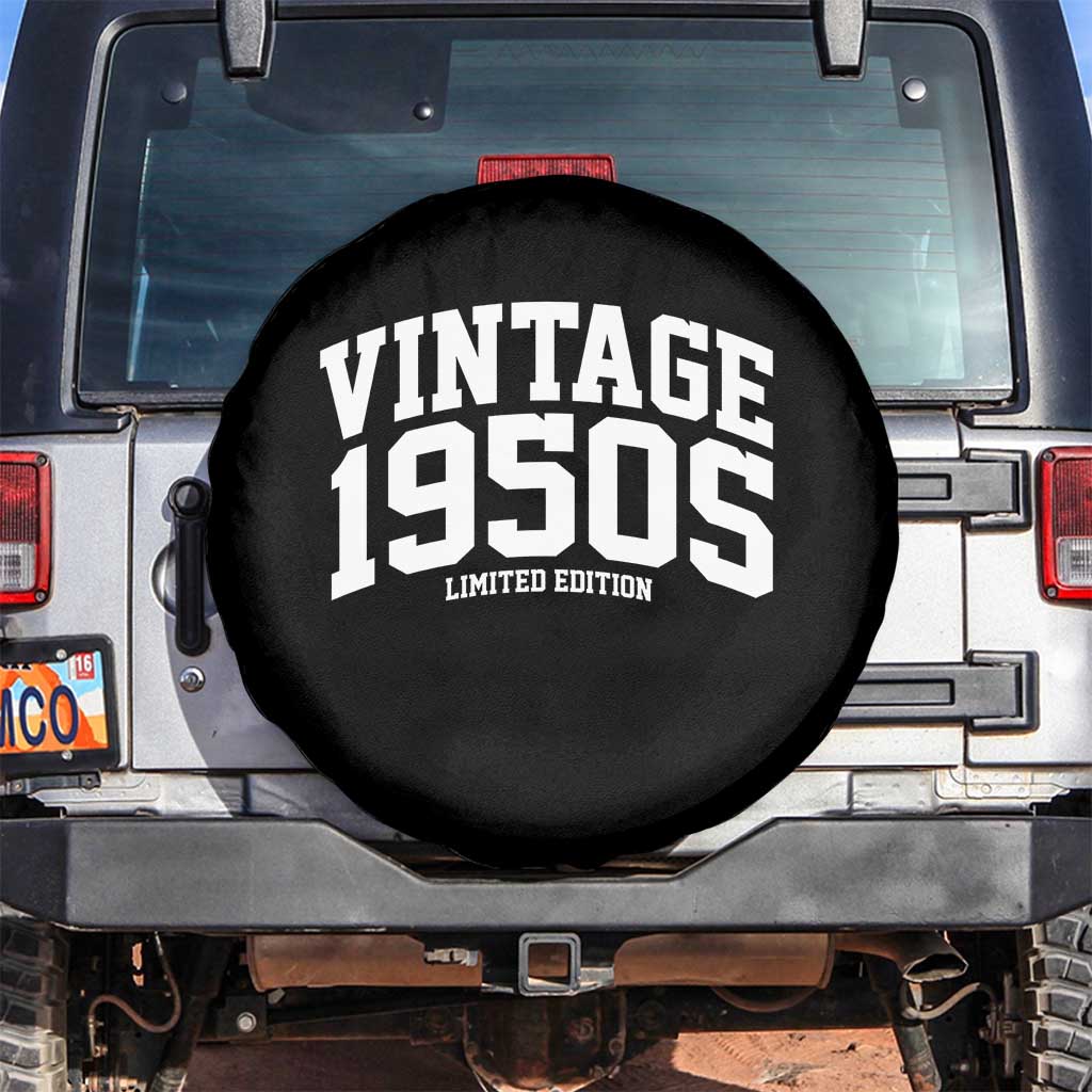 Vintage 1950s Limited Edition Spare Tire Cover Vintage Varsity Funny Cool 1950 Theme