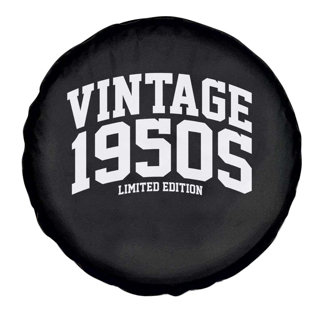 Vintage 1950s Limited Edition Spare Tire Cover Vintage Varsity Funny Cool 1950 Theme