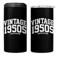 Vintage 1950s Limited Edition 4 in 1 Can Cooler Tumbler Vintage Varsity Funny Cool 1950 Theme