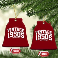 Vintage 1950s Limited Edition Ceramic Ornament Vintage Varsity Funny Cool 1950 Theme