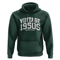 Vintage 1950s Limited Edition Hoodie Vintage Varsity Funny Cool 1950 Theme