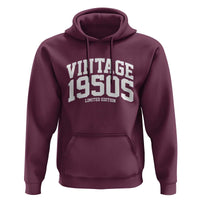 Vintage 1950s Limited Edition Hoodie Vintage Varsity Funny Cool 1950 Theme
