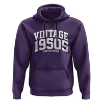 Vintage 1950s Limited Edition Hoodie Vintage Varsity Funny Cool 1950 Theme