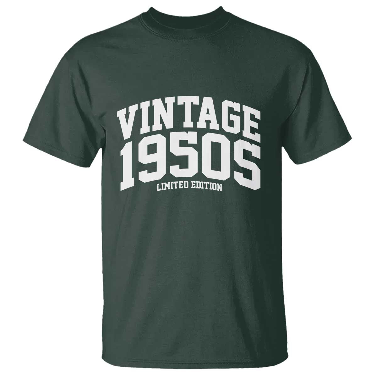 Vintage 1950s Limited Edition T Shirt Vintage Varsity Funny Cool 1950 Theme