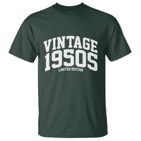 Vintage 1950s Limited Edition T Shirt Vintage Varsity Funny Cool 1950 Theme