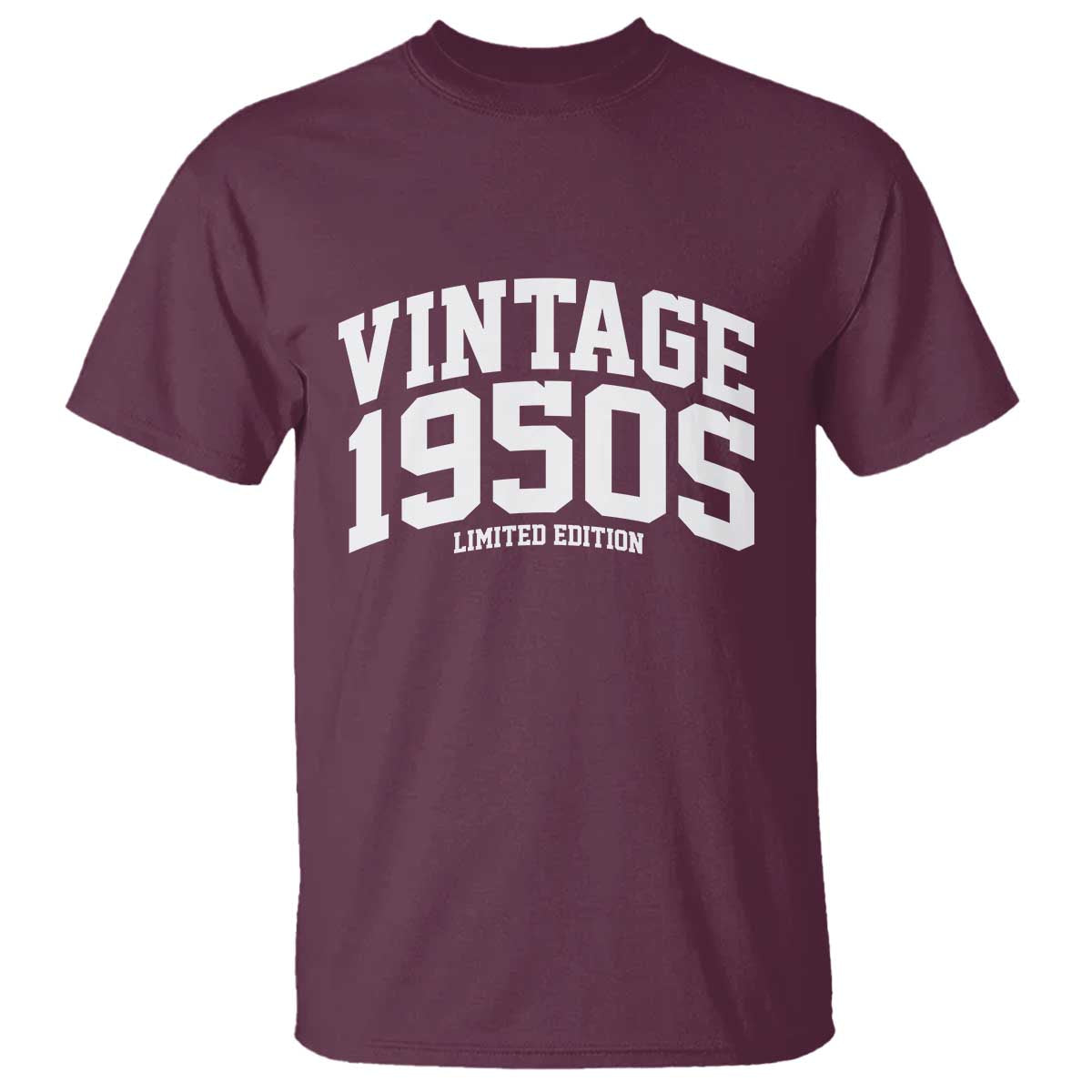 Vintage 1950s Limited Edition T Shirt Vintage Varsity Funny Cool 1950 Theme