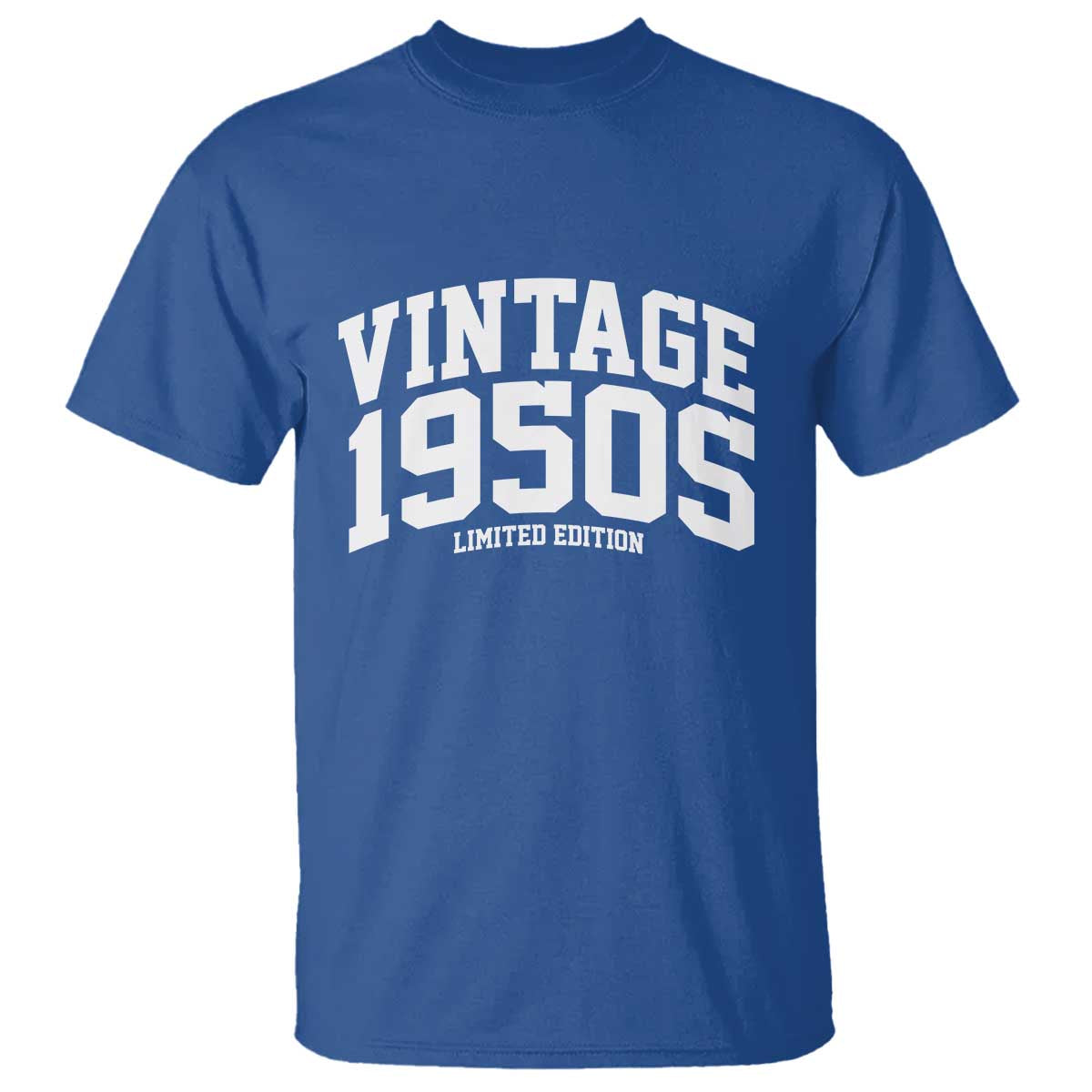 Vintage 1950s Limited Edition T Shirt Vintage Varsity Funny Cool 1950 Theme