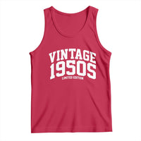 Vintage 1950s Limited Edition Tank Top Vintage Varsity Funny Cool 1950 Theme