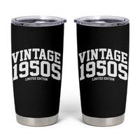 Vintage 1950s Limited Edition Tumbler Cup Vintage Varsity Funny Cool 1950 Theme