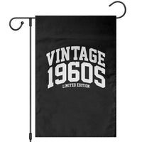 Vintage 1960s Limited Edition Garden Flag Vintage Varsity Funny Cool 1960 Theme