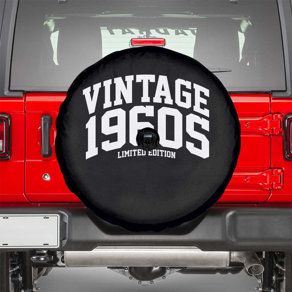 Vintage 1960s Limited Edition Spare Tire Cover Vintage Varsity Funny Cool 1960 Theme