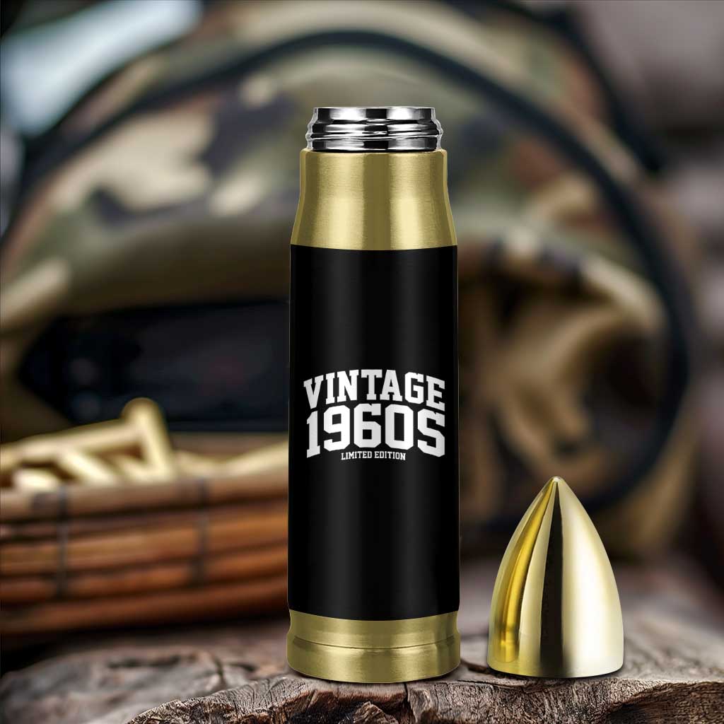 Vintage 1960s Limited Edition Bullet Tumbler Vintage Varsity Funny Cool 1960 Theme