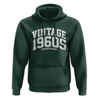 Vintage 1960s Limited Edition Hoodie Vintage Varsity Funny Cool 1960 Theme