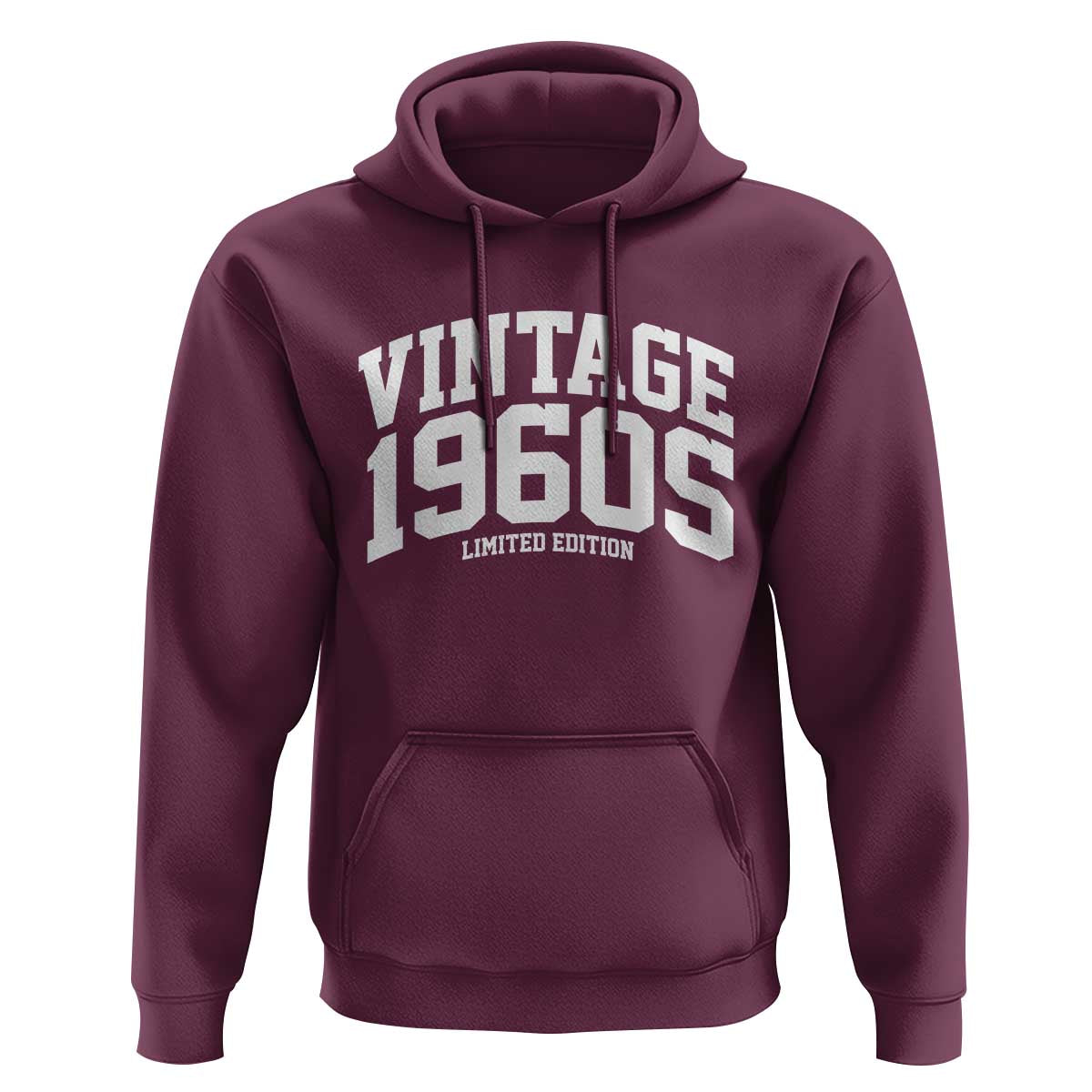 Vintage 1960s Limited Edition Hoodie Vintage Varsity Funny Cool 1960 Theme