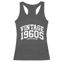 Vintage 1960s Limited Edition Racerback Tank Top Vintage Varsity Funny Cool 1960 Theme