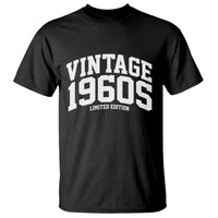 Vintage 1960s Limited Edition T Shirt Vintage Varsity Funny Cool 1960 Theme