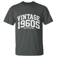 Vintage 1960s Limited Edition T Shirt Vintage Varsity Funny Cool 1960 Theme