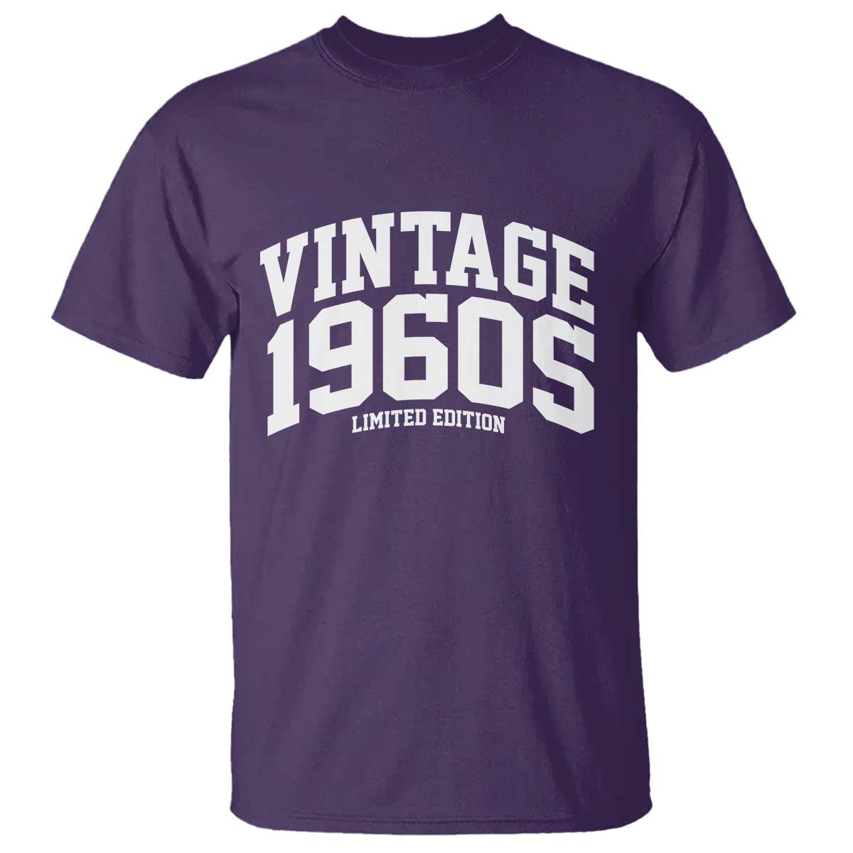 Vintage 1960s Limited Edition T Shirt Vintage Varsity Funny Cool 1960 Theme