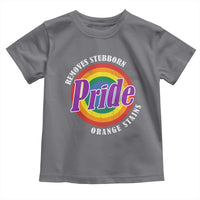 Pride Removes Stubborn Orange Stains Toddler T Shirt Pride Month LGBTQ
