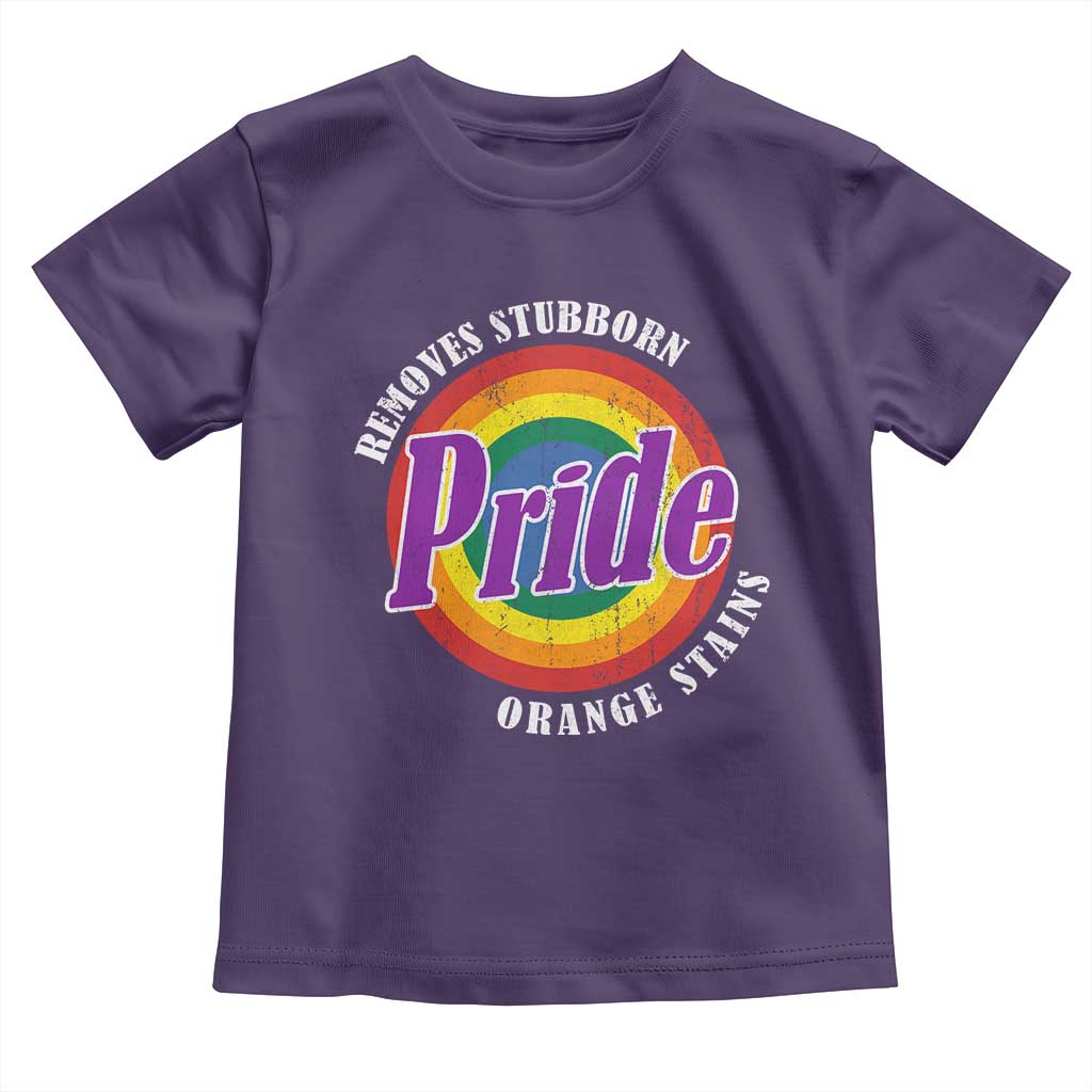 Pride Removes Stubborn Orange Stains Toddler T Shirt Pride Month LGBTQ
