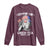 Funny 4th Of July Long Sleeve Shirt Sippin On Liber Tea Liberty Ben Franklin 1776 USA Flag - Wonder Print Shop