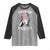 Funny 4th Of July Raglan Shirt Sippin On Liber Tea Liberty Ben Franklin 1776 USA Flag - Wonder Print Shop