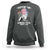 Funny 4th Of July Sweatshirt Sippin On Liber Tea Liberty Ben Franklin 1776 USA Flag - Wonder Print Shop