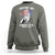 Funny 4th Of July Sweatshirt Sippin On Liber Tea Liberty Ben Franklin 1776 USA Flag - Wonder Print Shop