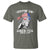 Funny 4th Of July T Shirt Sippin On Liber Tea Liberty Ben Franklin 1776 USA Flag - Wonder Print Shop