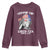 Funny 4th Of July Youth Sweatshirt Sippin On Liber Tea Liberty Ben Franklin 1776 USA Flag - Wonder Print Shop