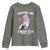 Funny 4th Of July Youth Sweatshirt Sippin On Liber Tea Liberty Ben Franklin 1776 USA Flag - Wonder Print Shop