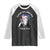 Funny 4th Of July Raglan Shirt Sippin On Liber Tea Liberty Abe Lincoln 1776 USA Flag - Wonder Print Shop