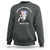 Funny 4th Of July Sweatshirt Sippin On Liber Tea Liberty Abe Lincoln 1776 USA Flag - Wonder Print Shop
