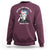 Funny 4th Of July Sweatshirt Sippin On Liber Tea Liberty Abe Lincoln 1776 USA Flag - Wonder Print Shop