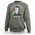 Funny 4th Of July Sweatshirt Sippin On Liber Tea Liberty Abe Lincoln 1776 USA Flag - Wonder Print Shop