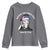 Funny 4th Of July Youth Sweatshirt Sippin On Liber Tea Liberty Abe Lincoln 1776 USA Flag - Wonder Print Shop