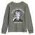 Funny 4th Of July Youth Sweatshirt Sippin On Liber Tea Liberty Abe Lincoln 1776 USA Flag - Wonder Print Shop