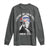 Funny George Washington Long Sleeve Shirt 4th Of July Sippin On Liber Tea Liberty American Flag 1776 - Wonder Print Shop
