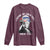 Funny George Washington Long Sleeve Shirt 4th Of July Sippin On Liber Tea Liberty American Flag 1776 - Wonder Print Shop
