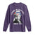 Funny George Washington Long Sleeve Shirt 4th Of July Sippin On Liber Tea Liberty American Flag 1776 - Wonder Print Shop