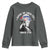 Funny George Washington Youth Sweatshirt 4th Of July Sippin On Liber Tea Liberty American Flag 1776 - Wonder Print Shop